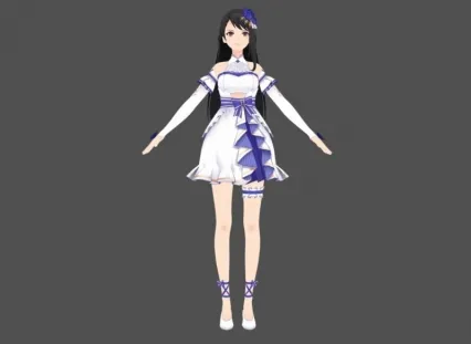 空白城市女孩 Shizuka 礼服