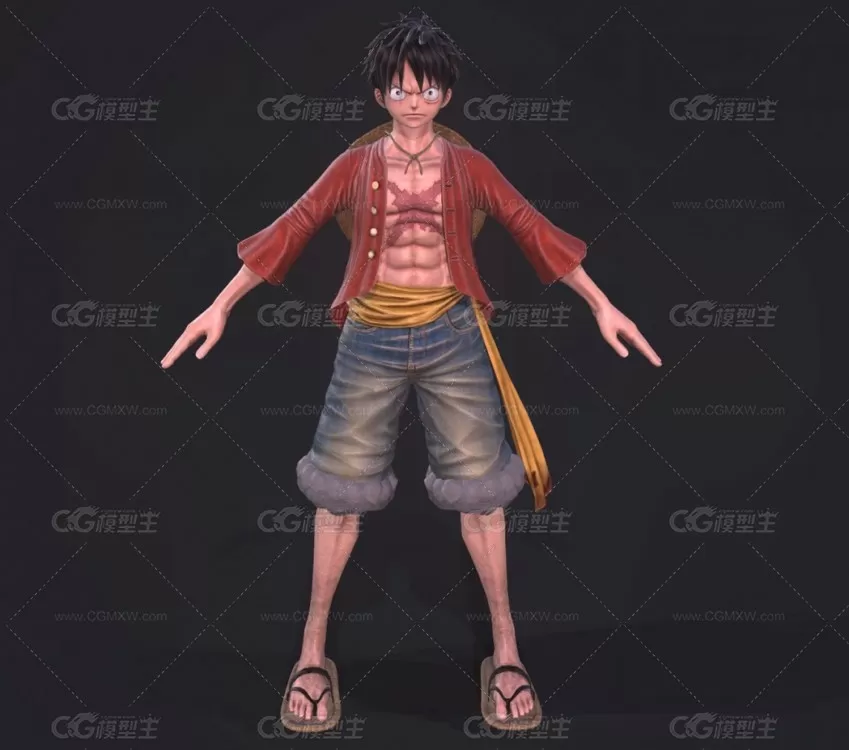 Jump Force 大乱斗 人物模型 魔幻 日式动漫角色 龙珠 火影 死神-1