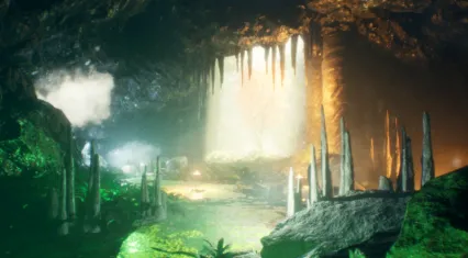 UE4神秘山洞场景