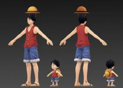 海贼王角色模型合集