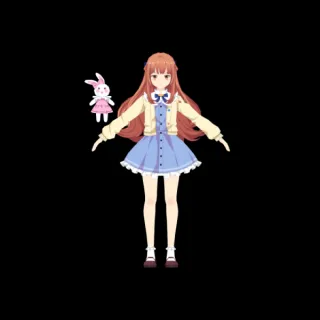 可爱少女日漫风格 非常好看
