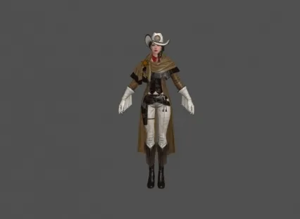 黑暗复仇者3 Female_Staff_Cowboy