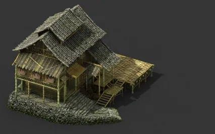 中古建筑模型 工坊