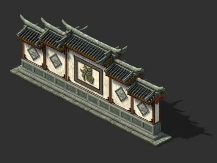中古建筑模型 玄关