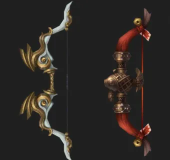 20把弓箭手游3D模型