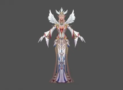 神魔人物 精灵女护法马瑞斯