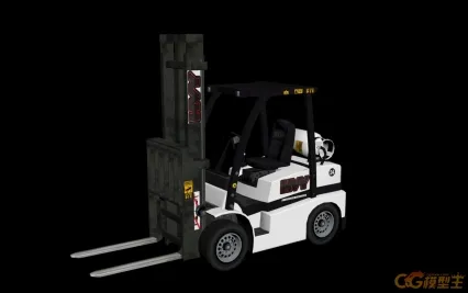 次世代PBR 简模 叉车 写实叉车 搬运车 工程车 仓库叉车 特殊车辆 铲车