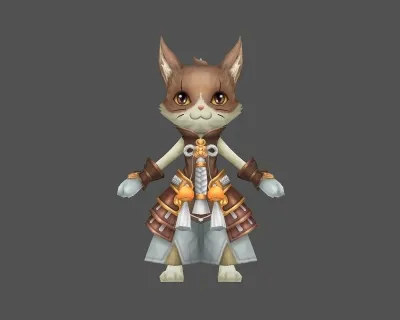 嗜魂onlion-monster 猫人鲁尔斯顿
