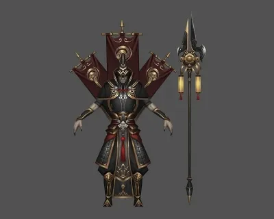 嗜魂onlion-monster 黑袍武士修行者