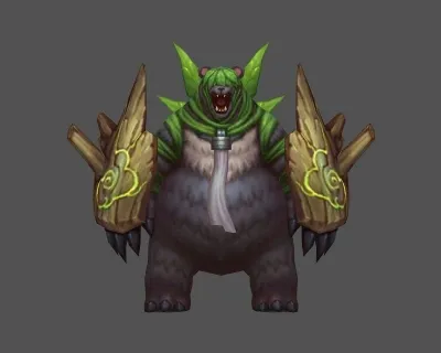 嗜魂onlion-monster  雷多力士守卫