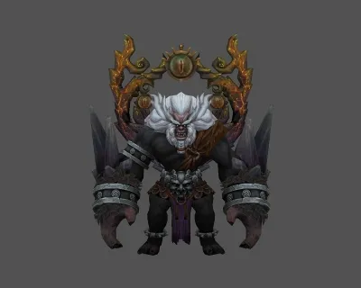 嗜魂onlion-monster  猩猩战将门克斯