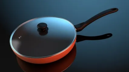 平底不粘锅-C4D模型