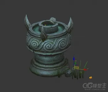 石鼎3D模型