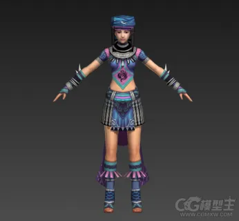 少数民族女孩