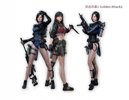 【3D模型】突击风暴2 Sudden Attack 2