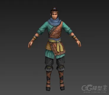 3D游戏人物模型
