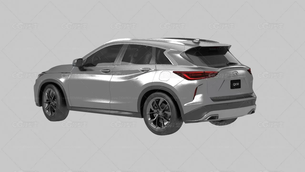 英菲尼迪QX50汽车3D模型-3