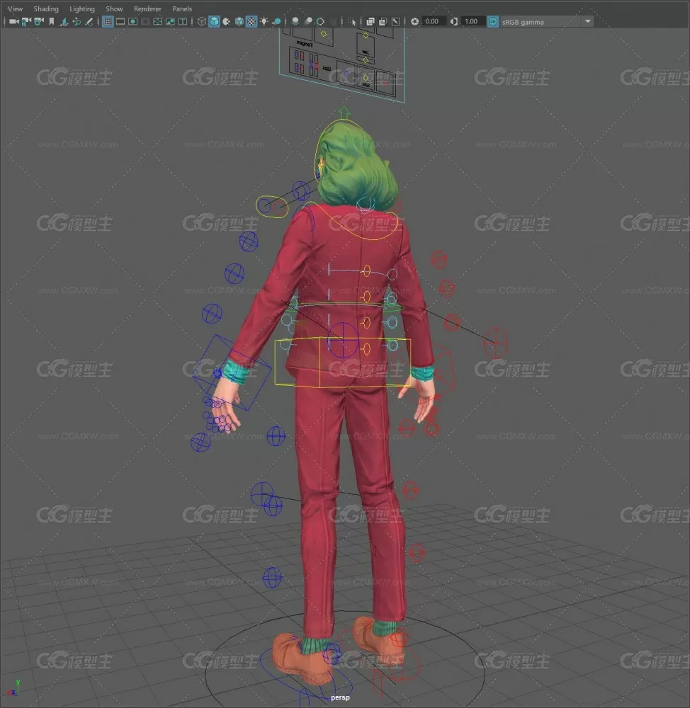 jocker full rigged and textured-4