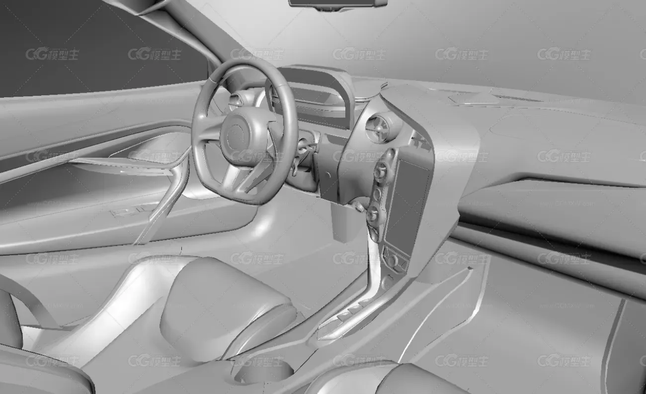 迈凯伦跑车3D模型-4