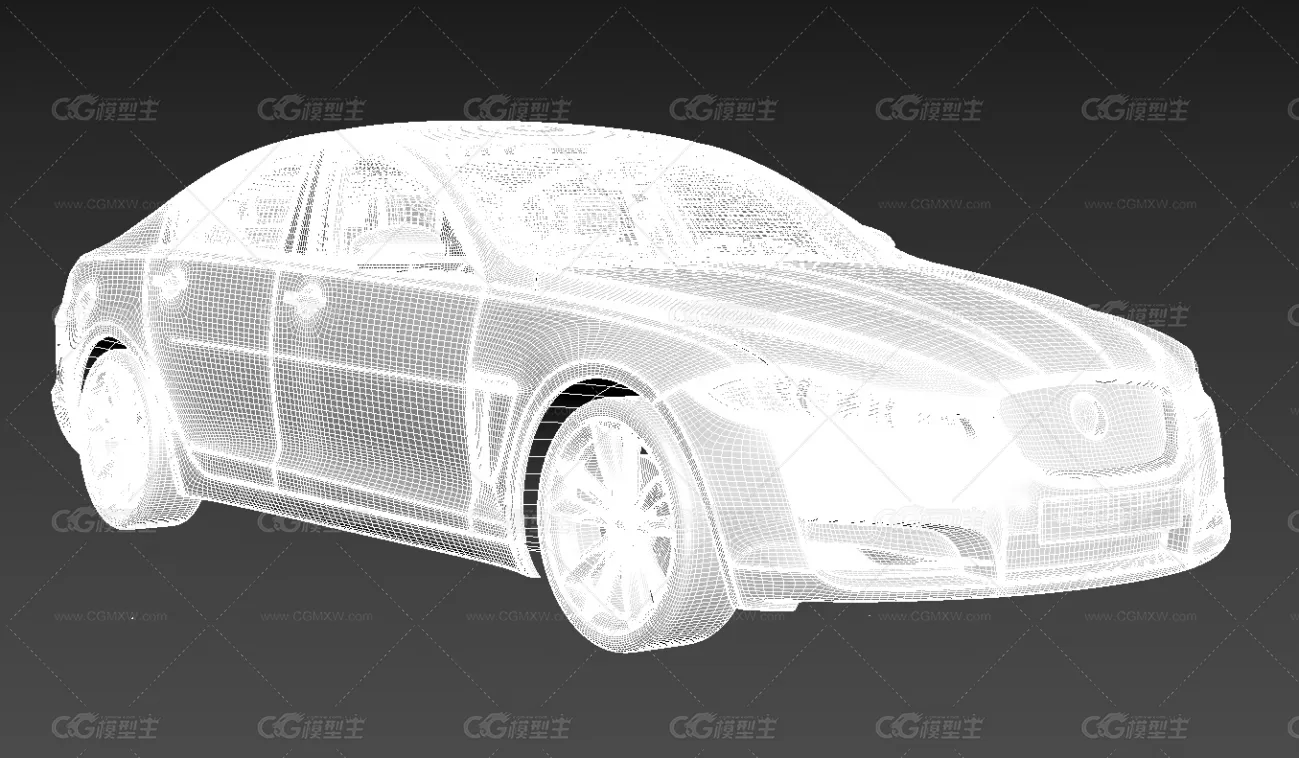 捷豹汽车3D模型-7