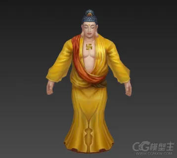 西游降魔篇3D佛像 佛祖