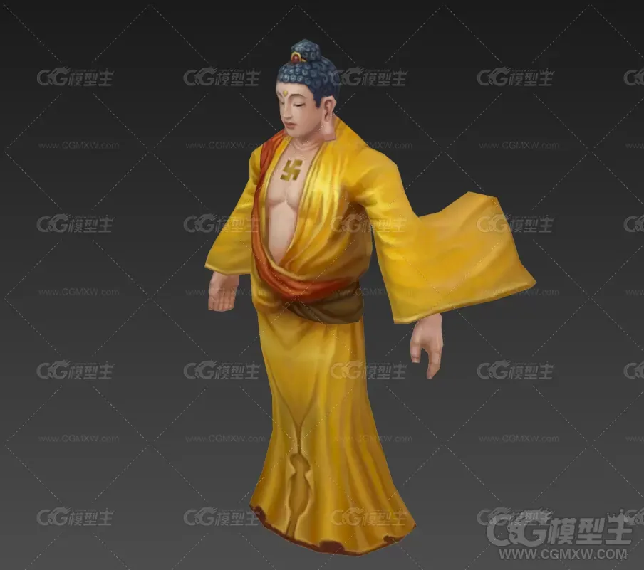 西游降魔篇3D佛像 佛祖-2