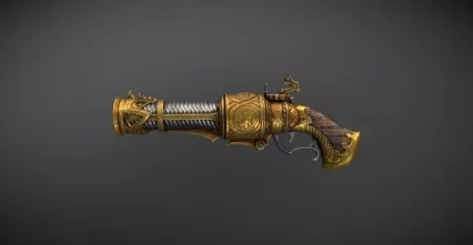 枪械世界 drakefire-pistol 袖珍燧发枪