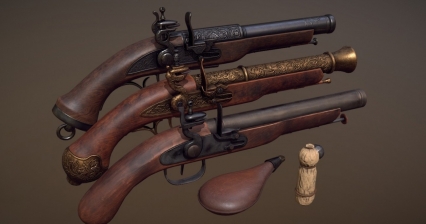 枪械世界 Flintlock Pistols 燧发枪