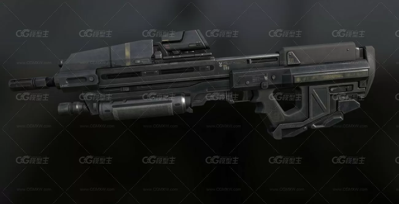 枪械世界 halo-reach-ma37-assault-rifle 步枪-1