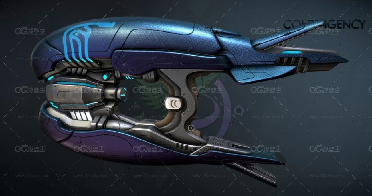 枪械世界 Halo - Plasma Rifle 步枪-1