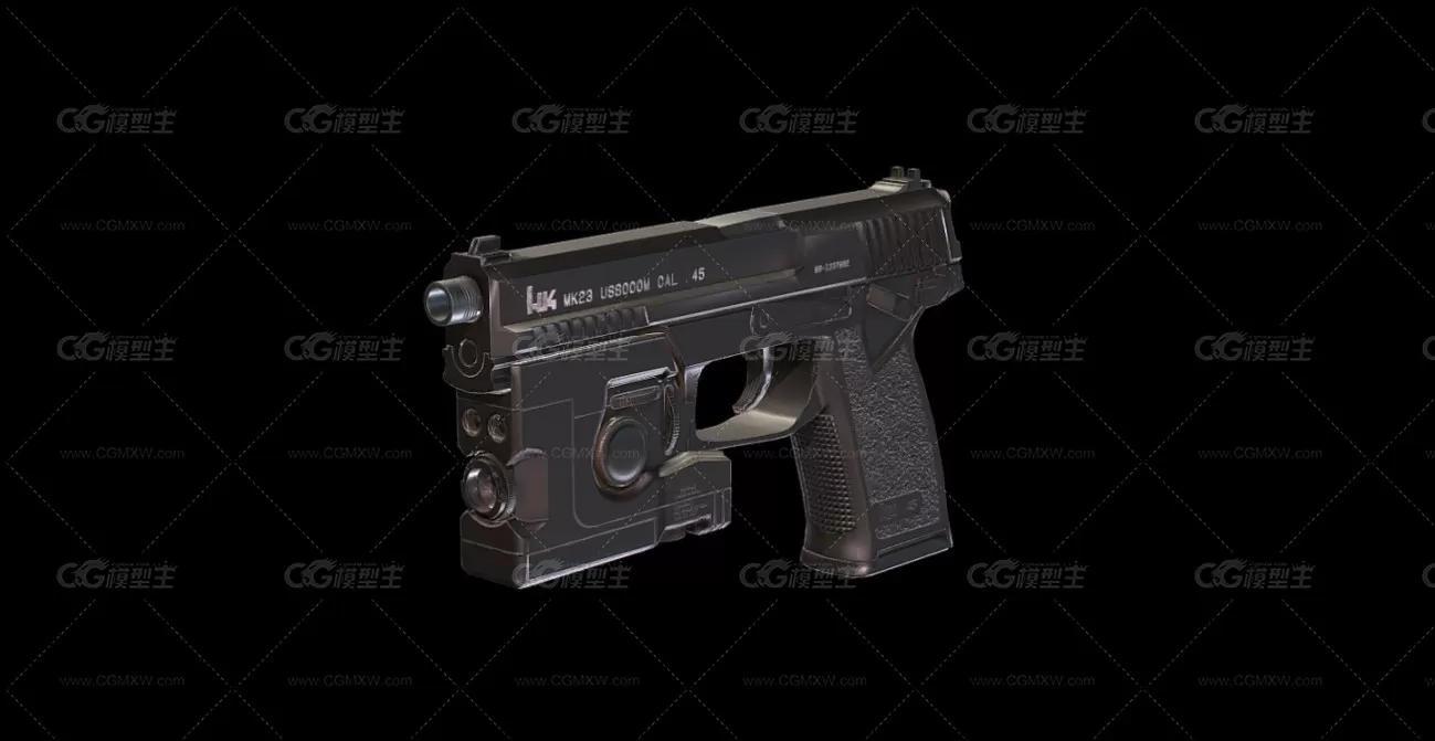 枪械世界 mk23-socom 手枪-1