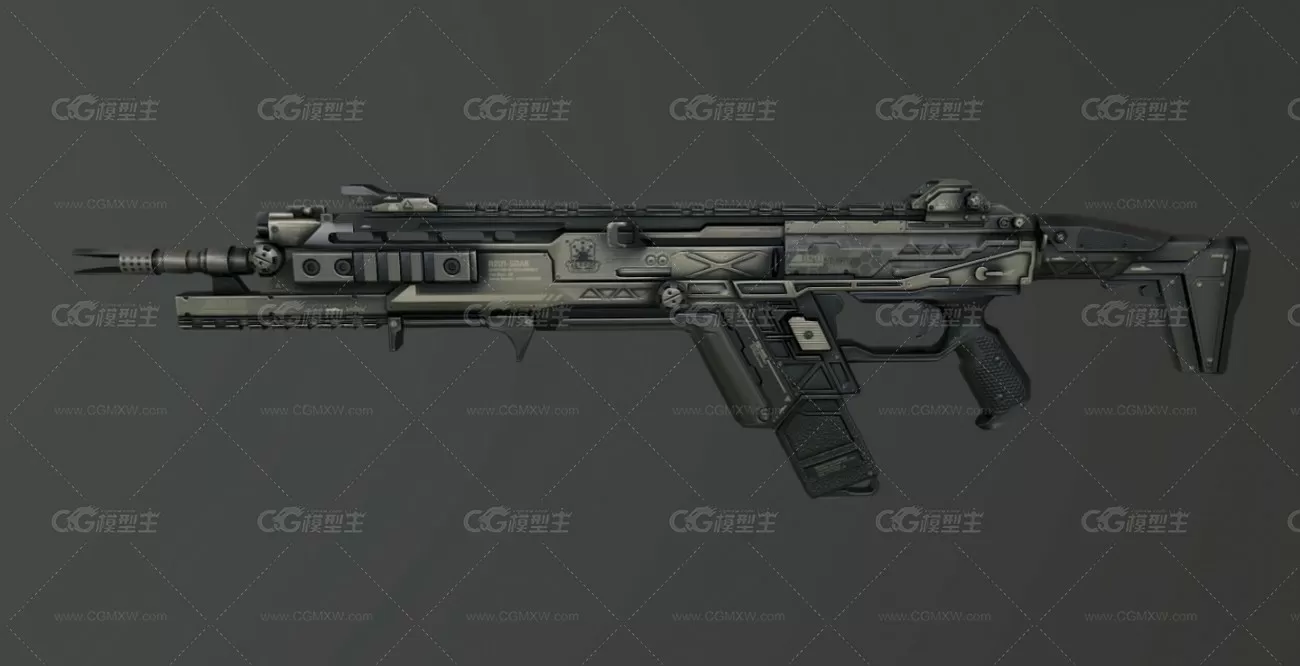 枪械世界 r201-assault-rifle 冲锋枪-1