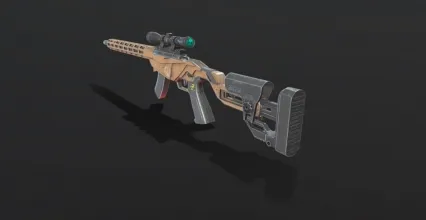 枪械世界 ruger-precision-rimfire-free-3d-model-rifle