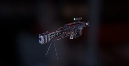 枪械世界 sci-fi-rifle-m13-gaus 狙击枪