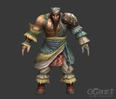 古代强盗 土匪 游戏npc人物模型