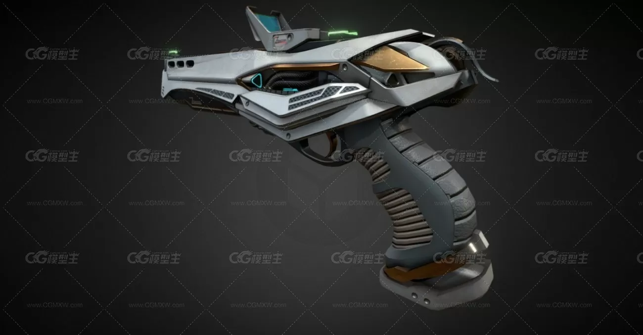 枪械世界 Zencor - Energy Pistol-1