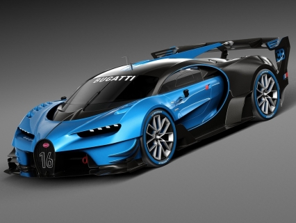 赛车天地 Bugatti Vision Gran Turismo Concept 2015