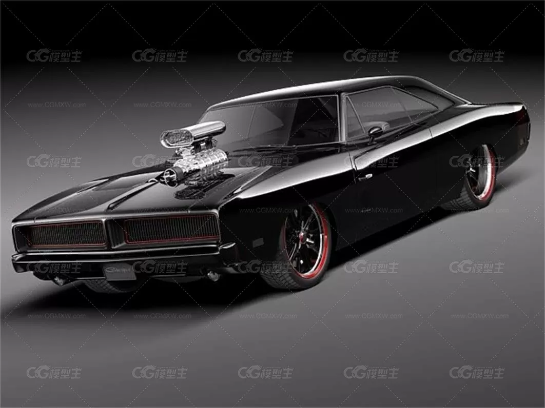 赛车天地 Dodge Charger 1969 custom-1