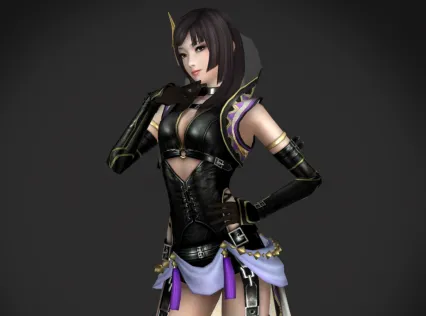 女角色3D模型
