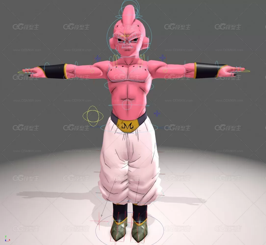 Dragon's Ball Z - Kid Buu Rig-2