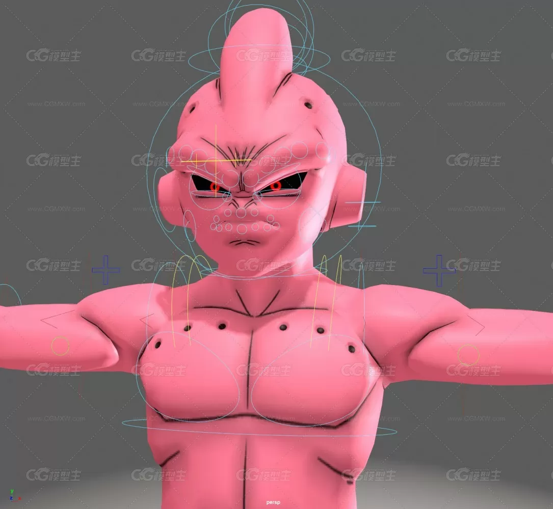 Dragon's Ball Z - Kid Buu Rig-3