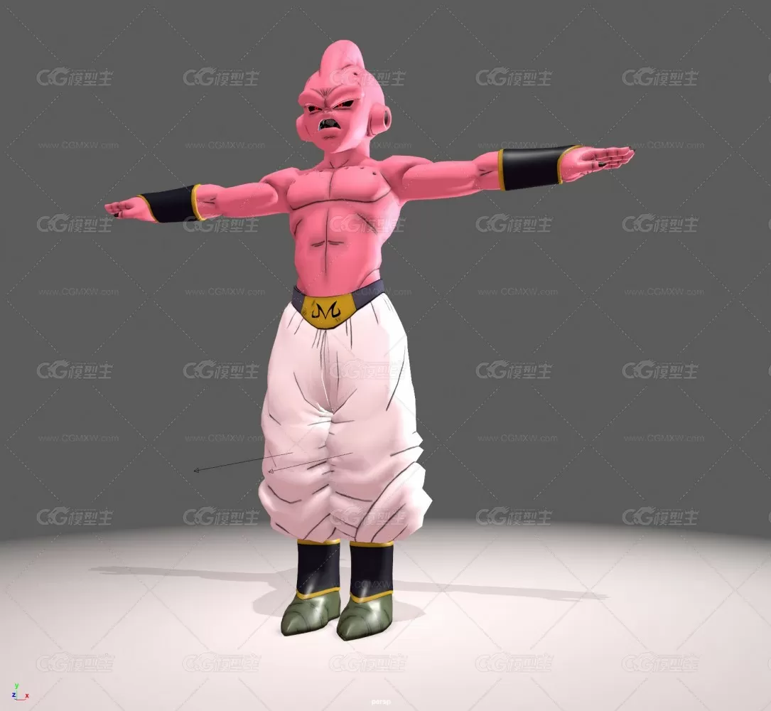 Dragon's Ball Z - Kid Buu Rig-4