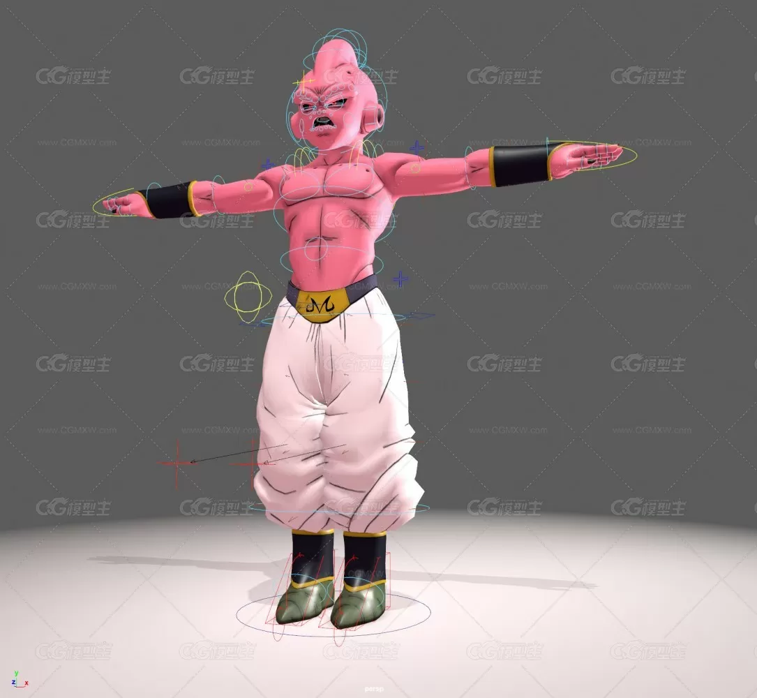 Dragon's Ball Z - Kid Buu Rig-5