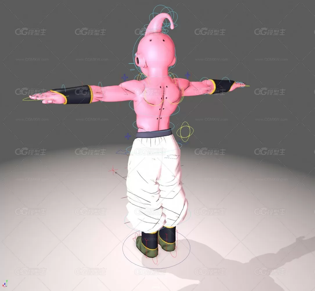 Dragon's Ball Z - Kid Buu Rig-6