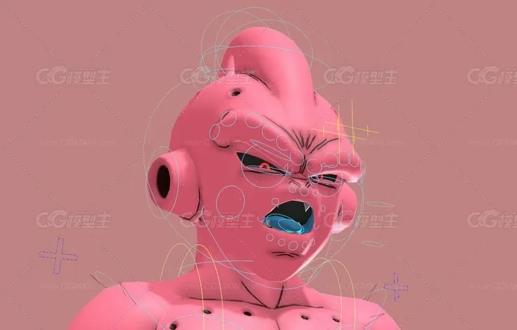 Dragon's Ball Z - Kid Buu Rig-8