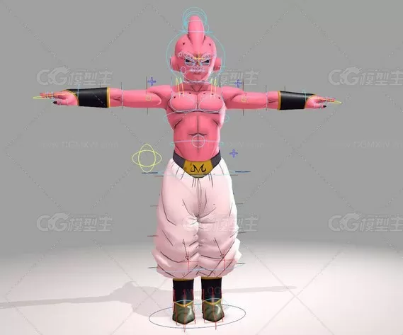 Dragon's Ball Z - Kid Buu Rig-9