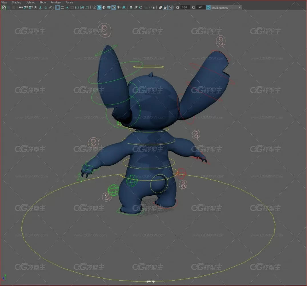 Stich full rigged with textures-2