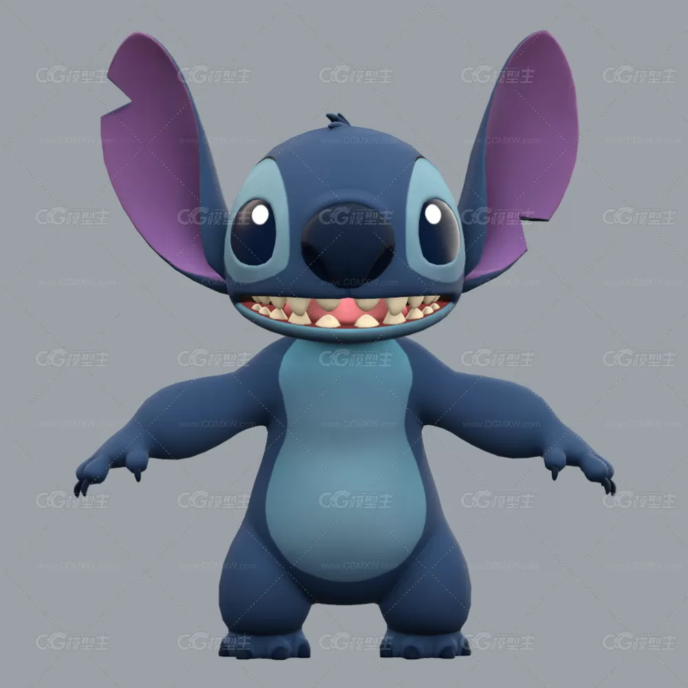 Stich full rigged with textures-4