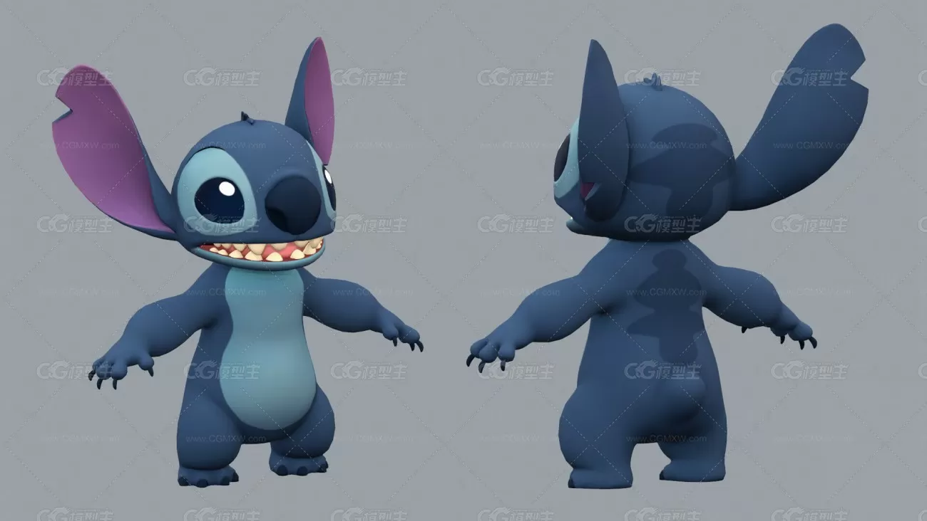 Stich full rigged with textures-5