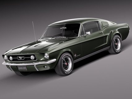 赛车天地 Ford Mustang Fastback 1967